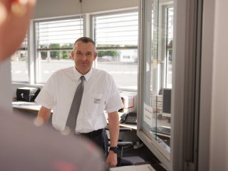 Pforte betreut von avitea Industrieservice Sicherheitsdienstleistung