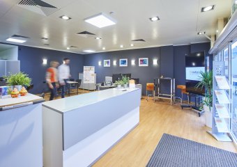 Empfang vom avitea Standort Ahlen