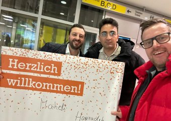 neuer Mitarbeiter International Recruiting