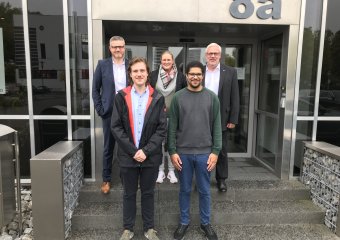 Start neuer Auszubildender und Praktikant