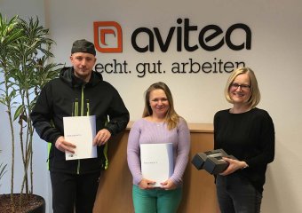 Zeugnisübergabe Umschulung zum Fachlageristen