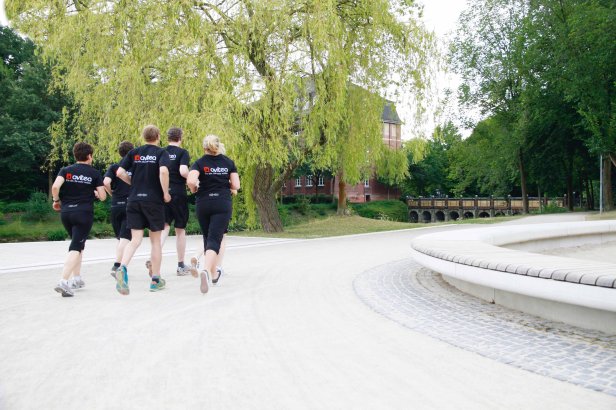 Mitarbeiter Laufgruppe der avitea Mitarbeiter Laufgruppe der avitea