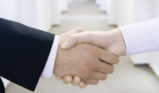 Handshake Gute Zusammenarbeit mit avitea