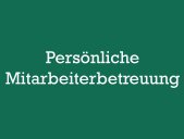 Benefits bei avitea: Persöhnliche Mitarbeiterbetreuung
